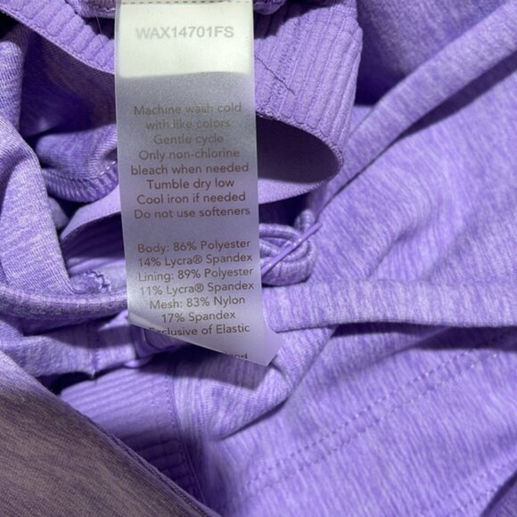 CALIA Women's LustraLux Cross Back Crop Top - Picture 13 of 13